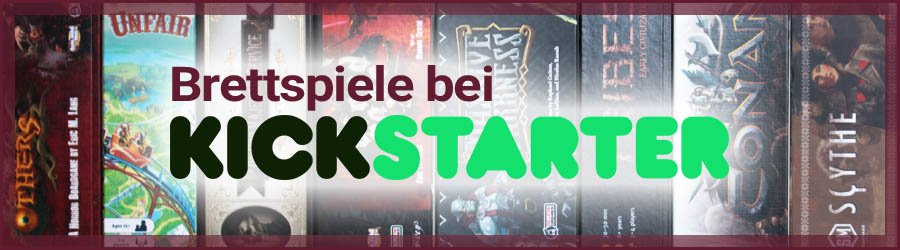 Brettspiele bei Kickstarter