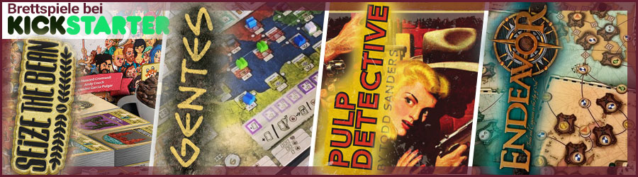 Brettspiele bei Kickstarter Februar 2018